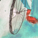 Bicicletas. Design, and Traditional illustration project by Alejandra Ramírez - 06.10.2013