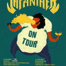 Japanther Tour Poster. Design, Traditional illustration, Advertising, and Music project by Banessa Millet - 10.01.2013
