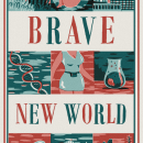 Brave New World. Design, and Traditional illustration project by Andrés Lozano - 11.24.2013