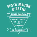 Santa Coloma de Gramenet | Festa Major 2013. Design projeto de Alexis Diaz Garduño - 28.11.2013