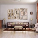 Classic Living Room . Design, Fotografia, e 3D projeto de Roger Vilà Castañé - 11.02.2010