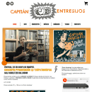 Web Capitán Entresijos. Design project by Carolina Pasero Alonso - 01.15.2014
