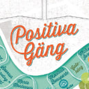 Positiva Gäng (Positive Gangs). Design, and Traditional illustration project by Daniel Eriksson - 08.31.2013