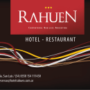 Menú Hotel Rahuen - Carpintería - San Luis. Graphic Design project by German Girardi - 06.26.2013