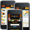 Diseño de Bluemkt App. Een project van Programmeren, UX / UI e Interactief ontwerp van Ineshi - 02.03.2014