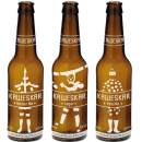 Cerveza Kaweskar. Br, ing, Identit, Graphic Design, and Packaging project by insemar - 03.17.2014