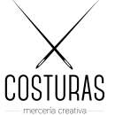 Logotipo Costuras · mercería creativa. Design projeto de Luis Ramos - 11.02.2014