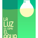 la Luz es como el Agua. Traditional illustration project by Amauri Maltos - 06.10.2014