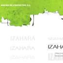 Estudio de branding para Izahara Diseño de Proyectos.. Br, ing e Identidade, Consultoria criativa, e Design gráfico projeto de María Cruces - 28.02.2009