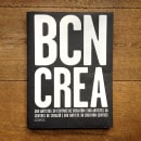 BCN CREA. Direção de arte, Design editorial, Design gráfico, e Tipografia projeto de Céline Robert - 06.09.2012