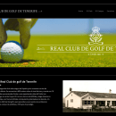 Web del Real Club de Golf de Tenerife. Un progetto di Fotografia, Graphic design e Web design di Javier Lecuona de Burgos - 01.07.2014