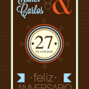 Felicidades! . Graphic Design project by Esther Montero - 07.20.2014