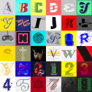 36 Days Of Type. Ilustração tradicional, Design gráfico, e Tipografia projeto de Noem9 Studio - 22.07.2014