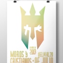 Moros y Cristianos. Design gráfico projeto de Manuel Navarro - 01.08.2014