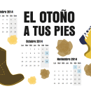 Mi Proyecto del curso Ilustrando el tiempo - Un año a tus pies (calendario). Un proyecto de Ilustración tradicional, Moda y Diseño de calzado de Ana García Colomina - 26.08.2014