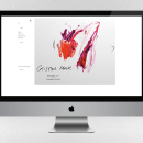 Fotografías para la web de la artista contemporánea Cristina Mur . Fotografia, e Pintura projeto de Alba Deliz - 29.08.2014