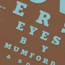 Mumford & Sons "Lover's Eyes". Design gráfico, e Tipografia projeto de Beatriz Serrano Yebra - 30.08.2014