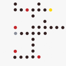 Composición  en rojo, azul, gris, amarillo y negro I. Un proyecto de Bellas Artes y Pintura de Bernardo Santiago Angeles - 02.09.2014