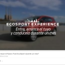 Ford Spain / EcoSport Experience / Social Media Strategic Content. Advertising, Music, Motion Graphics, Photograph, Film, Video, TV, Animation, Br, ing, Identit, Interactive Design, Marketing, Multimedia, Photograph, and Post-production project by Cristian De Leo - 03.14.2014