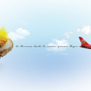 Santa Barbara Airlines. Art Direction project by Victor Javier valera Jimenez - 09.21.2014