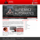 Gutierrez Autopartes - Sistema administrativo. Um projeto de Design de informação, Web design e Desenvolvimento Web de Ernesto Gutiérrez Andrade - 08.08.2006