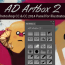 AD Artbox 2 for Photoshop CC & CC 2014. Design, and Traditional illustration project by Alex Dukal - 09.26.2014