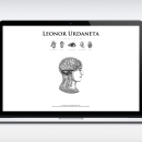 WEB LEONOR-URDANETA. Un projet de Design graphique , et Webdesign de Odi Bazó - 30.09.2014