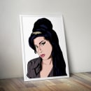 Ilustración Amy Winehouse. Ilustração tradicional, e Design gráfico projeto de Aranzazu Amado Utrilla - 02.10.2014