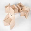 Carton Chair. Design e fabricação de móveis, e Design de produtos projeto de Zaira Holgado Perez - 06.10.2014