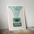 Typewriter. Design, Design de personagens, e Design gráfico projeto de Aranzazu Amado Utrilla - 11.10.2014