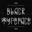 BLACK TYPEFACE. Fotografia, Design interativo, e Tipografia projeto de Alberto Alvarez Miranda - 31.03.2014