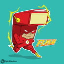 Flash. Traditional illustration project by hykstudios - 08.30.2014