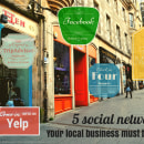 5 Social Networks your business must be on. Un proyecto de Marketing de Francisco Cardoso - 28.09.2014
