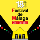 Festival de Málaga de Cine Español 18 edición. Traditional illustration, and Graphic Design project by Rocio Fernandez Morla - 09.08.2014