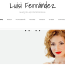 Luisi Ferrández Maquillaje. Web Design, e Desenvolvimento Web projeto de Manuel Angel Garcia Gomez - 16.12.2014
