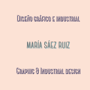 Portfolio. Graphic Design & Industrial Design project by María Sáez Ruiz - 01.06.2015