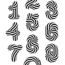 Candy numbers. Un progetto di Motion graphics, Graphic design e Tipografia di Sergi - 19.09.2014