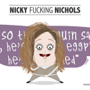 NICKY NICHOLS - Character creation. Traditional illustration, Character Design, and Graphic Design project by La Gamba Negra - 01.29.2015