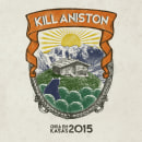 KILL ANISTON, GIRA EN KASAS 2015. Design, Ilustração tradicional, e Design gráfico projeto de Aljandro - 11.02.2015
