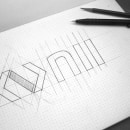 NII | Logo design. Design, Traditional illustration, Advertising, Art Direction, Br, ing, Identit, Graphic Design, T, pograph, and Web Design project by Fancy Design - 02.12.2015