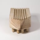 Bits · juguetes de madera recuperada. Design, Design de acessórios, Artesanato, e Design de jogos projeto de FLOU FLOU  - 17.02.2014