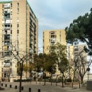Barrio de Montbau - Barcelona. Architecture project by Julio Cesar Fonte Alcantara - 03.24.2015