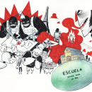 Escuela, Educar para la Paz.. Un progetto di Illustrazione tradizionale di Pol Cunyat Gas - 25.03.2015