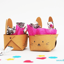 Packaging-cesta huevos de pascua. Un proyecto de Diseño, Packaging y Diseño de juguetes de idoproyect - 17.03.2015