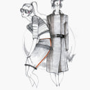 fashion illustration. Moda projeto de maria chiara costagliola - 21.04.2015