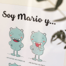 Lámina personalizada para Mario. Traditional illustration project by Estíbaliz Ferrete - 04.23.2015