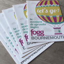 FOGG_Folleto Bournemouth. Traditional illustration, Editorial Design, and Graphic Design project by Irma Fernández Dueñas - 04.26.2015