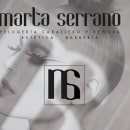Identidad Corporativa Marta Serrano Peluquerías. Art Direction, and Graphic Design project by Laura Buri - 05.28.2015
