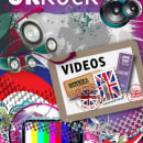 Uk Rock | Cover Design . Ilustração tradicional, Direção de arte, e Design gráfico projeto de Natalia Delgado Deus - 28.05.2011