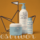 Baby cosmetics "Estribor". Design, Br, ing, Identit, Graphic Design, Packaging, and Product Design project by mariadebenito89 - 05.29.2015